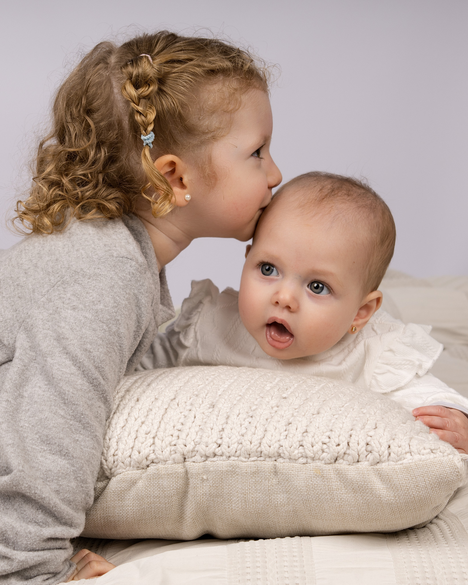 Sesión Bebés y niños en estudio fotográfico Nogal