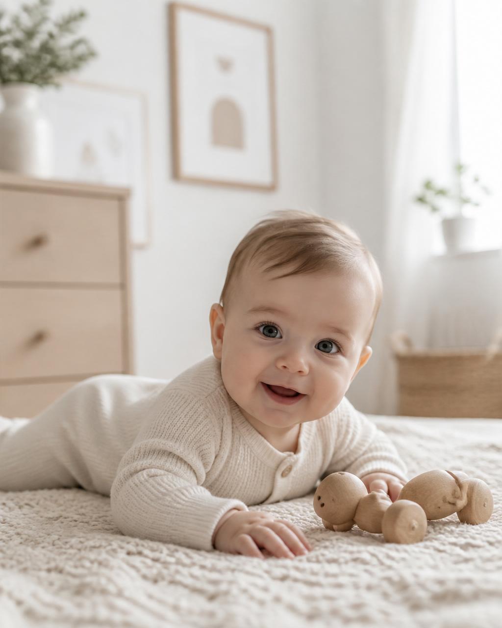 Baby Lifestyle en estudio fotográfico Nogal